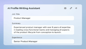 AI Profile Writing Assistant